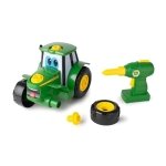 John Deere Build A Johnny Tractor, 16 Piece Building Farm Toy Car, Tractor Toy With Motorised Drill For 18 Months, 2, 3 and 4 Years Old Boys and Girls - Image 8
