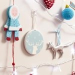 Command Clips for Hanging Christmas Decorations and Fairy Lights, Pack of 20 Transparent Mini Hooks and 24 Small Adhesive Strips - Damage Free Hanging - Image 2