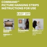 Command Picture Hanging Strips, Black, X-Large, 10 Pairs (20 Strips) - Adhesive Strips - for Pictures, Frames, Mirrors, Wall Decor - Damage Free Hanging - Image 10
