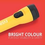 Energizer Eveready LED Torch (2 Pack), Super Bright Flashlight for Outdoors, Camping and Gifts (4 AA Batteries Included), Blue/Yellow [Energy Class A+++] - Image 3