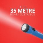 Energizer Eveready LED Torch (2 Pack), Super Bright Flashlight for Outdoors, Camping and Gifts (4 AA Batteries Included), Blue/Yellow [Energy Class A+++] - Image 4