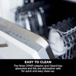 Ninja CRISPi Portable Air Fryer, 3.8L, 4-in-1: Air Fry, Roast, Keep Warm, Recrisp, Space Saving Compact Design, 2x Removable Glass Containers & Lids, 1700W, Cyber Space Blue FN101UKGY - Image 2