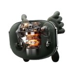 Aocesk ZoserX - Bionic Heated Massager, Portable Shiatsu Neck and Back Massager, Electric Deep Tissue 4D Kneading Massage, Simulated Human Hand Design for Pain Relief and Muscle Relax (Green) - Image 3