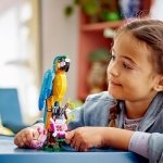 LEGO Creator 3 in 1 Exotic Parrot to Frog to Fish Animal Figures Building Toy, Creative Toys for Kids Aged 7 and up 31136 - Image 4