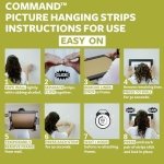 Command Picture Hanging Strips, Black, X-Large, 10 Pairs (20 Strips) - Adhesive Strips - for Pictures, Frames, Mirrors, Wall Decor - Damage Free Hanging - Image 11