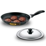 Futura Non-Stick 10-Inch Frying Pan with Stainless Steel Lid