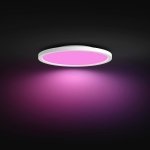 Philips Hue Devote Smart LED Panel Light, White and Color Ambiance, Round 30cm, 16.6W, 2000 Lumens, White Frame for Indoor Home Lighting, Ceiling, Living Room, Kitchen, Hallway, 1 Pack, S - Image 8