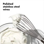 OXO Good Grips Balloon Whisk, Black, 28cm - Image 4