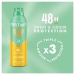 Revlon Mitchum Women Triple Odor Defense 48HR Protection Aerosol Deodorant & Anti-Perspirant, Pure Fresh, 200 ml - Image 5