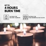 Prices Patent Candles White Tealights Bag, Pack of 50, Wax, l x 3.8cm w x 1.8cm h, Unscented - Image 4