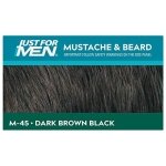 Just for men Moustache & Beard Dark Brown Dye, Eliminates Grey for a Thicker & Fuller Look M45 - Image 2