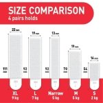 Command Picture Hanging Strips, Value Pack - 8 Pairs of Medium (16 Strips), 8 Pairs of Large (16 Strips) - For Pictures, Frames, Mirrors, Wall décor - Damage Free Hanging - Image 17