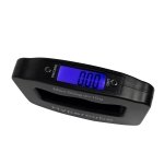 Hypercube Luggage Scale Portable Digital Weight Scale for Travel Suitcase Weigher with Tare Function 110 Lb/ 50Kg Capacity Black - Image 3