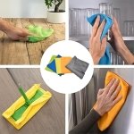 Play Nine Microfibre Cleaning Cloths 12 Pack – Lint Free Soft Reusable Multipurpose Cloths for Kitchen, Car, Glass, Windows & Household Surfaces – Washable Absorbent Microfiber Cleaning Rags - Image 8