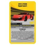 Top Trumps Supercars Classic Card Game, learn about the Aston Martin DBS, McLaren Senna and Bugatti Chiron in this educational pack, gift for ages 6 plus - Image 3