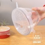 DigHealth Silicone Stretch Lids, 12 Pack of Silicone Food Covers, BPA and Expandable to Fit Various Shape of Containers, Dishes, Bowls, Safe in Dishwasher, Microwave and Freezer - Image 8