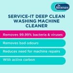 Dr. Beckmann Service-it Deep Clean Washing Machine Cleaner | Removes 99,99 % of bacteria and fungi and viruses | eliminates bad odours | 250 g - Image 4