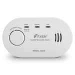 Kidde 5CO Carbon Monoxide Alarm and Detector with AA Batteries - 10 Year Sensor Life CO Alarm for Home