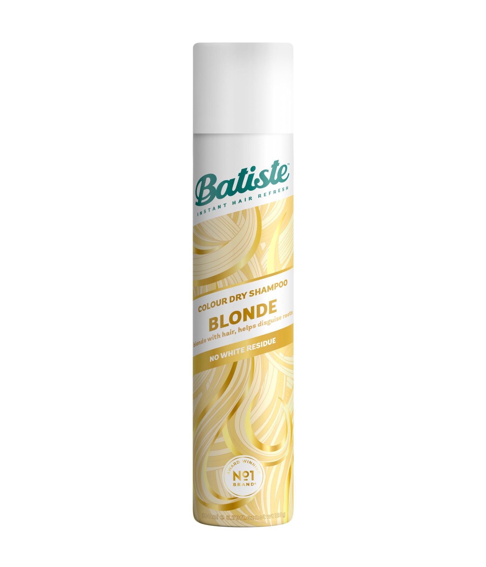 Batiste Dry Shampoo in Blondes with a Hint of Colour 200ml, No Rinse Spray to Refresh Hair in Between Washes, No White Residue for Blonde or Highlighted Hair (Packaging may vary)