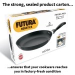 Futura Non-Stick 10-Inch Frying Pan with Stainless Steel Lid - Image 3