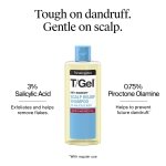 Neutrogena T/Gel Scalp Relief Anti-Dandruff Shampoo (250ml) With 3% Salicylic Acid, Suitable for Those Prone to Scalp Psoriasis and Seborrhoeic Dermatitis,Packaging may vary - Image 5