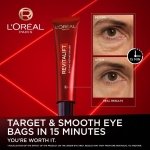 L'Oréal Paris Revitalift Laser Instant Eye Bag Eraser, Clinically proven, Results in 15 minutes, Dramatic instant tightening & smoothing effect to reduce under-eye bags and wrinkles - Image 9