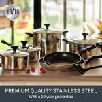 Tefal Comfort Max 20cm Stainless Steel Frying Pan – Durable Non-Stick Pan with Thermo-Spot Heat Indicator, Induction Compatible Base, Comfortable Grip Handle, G7260244 - Image 8