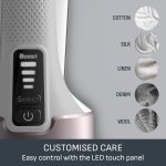 Tefal PureForce 2-in-1 Handheld Garment Steamer, Vertical steaming & Horizontal ironing, Boost & Eco modes, 25 second heat up, 180ml removable tank, 4 steam settings, DT8720G0, Pink and White - Image 6