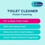 Dr. Beckmann Power-Foaming Toilet Cleaner | Violet Blossom | For a deep fresh clean | 3 x 100g - Image 4