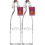 Kilner Clip Top Preserver Bottle 1Litre (Twin Pack)