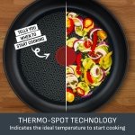 Tefal Comfort Max 20cm Stainless Steel Frying Pan – Durable Non-Stick Pan with Thermo-Spot Heat Indicator, Induction Compatible Base, Comfortable Grip Handle, G7260244 - Image 6