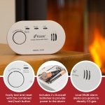 Kidde 5CO Carbon Monoxide Alarm and Detector with AA Batteries - 10 Year Sensor Life CO Alarm for Home - Image 8