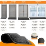 FB FunkyBuys Washable Door Mats Indoor & Outdoor - Non-Slippery Heavy Duty Doormats Indoor - Highly Absorptive Rubber Door Mat - Perfect for Kitchen, Home and Hotel Entrance (Anthracite, 40x60 CM) - Image 6
