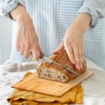 Joeji's Kitchen Set of 3 Chopping Board Heavy-Duty Bamboo Cutting Boards - 20x15 cm 28x22 cm & 33x22 cm Wooden Chopping Boards for Kitchens - Image 4