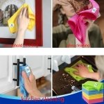 Play Nine Microfibre Cleaning Cloths 12 Pack – Lint Free Soft Reusable Multipurpose Cloths for Kitchen, Car, Glass, Windows & Household Surfaces – Washable Absorbent Microfiber Cleaning Rags - Image 7