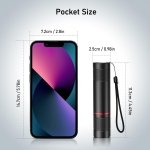 Blukar LED Torch Rechargeable, 2000L Super Bright Adjustable Focus Flashlight, 4 Lighting Modes, Long Battery Life, Waterproof Pocket Size Torch for Power Cuts, Emergency, Camping, Hiking, Outdoor - Image 4