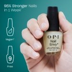 OPI Nail Envy Nail Strengthener, Original Clear Nail Polish Treatment with Vegan Formula to Strengthen Weak & Thin Nails, 15ml - Image 8