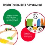 BRIO My First Railway Beginner Wooden Railway Train Set for Kids 18 Months Up - Image 7