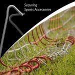 ANSIO® Tent Pegs Pack of 20 Galvanised Metal Pegs 4mm x 9 inch, Heavy Duty Camping Ground Pegs, Ideal for Camping,Hiking,Traveling,Beach and Outdoor - Image 5