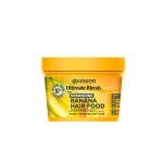 Garnier Hair Food Multi-use Hair Treatment Leave-in Mask, Nourishes and Conditions, Ideal for Dry Hair, No Silicones, Vegan Formula, Banana, Ultimate Blends, 400ml
