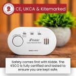 Kidde 5CO Carbon Monoxide Alarm and Detector with AA Batteries - 10 Year Sensor Life CO Alarm for Home - Image 7