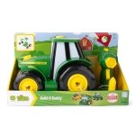 John Deere Build A Johnny Tractor, 16 Piece Building Farm Toy Car, Tractor Toy With Motorised Drill For 18 Months, 2, 3 and 4 Years Old Boys and Girls - Image 2