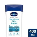 Vaseline Expert Care Sensitive Skin Relief Body Lotion – Deep Moisturising & Fast Absorbing Formula with Vaseline Jelly, Oatmeal & Ceramides – Soothes Dry, Itchy, Sensitive Skin 400ml - Image 6