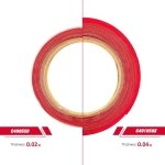 3M Double Sided Mounting Tape 12.5mm x 4.7m Clear 4905 0.5mm Thick Heavy Duty Adhesive Waterproof Foam Tape for Car Home Office Deco - Image 7