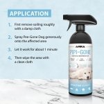 Dog urine remover – PIPI-Weg Spray 750 ml – enzymatic cleaner for dog pee, faeces & vomit – strong odour control for carpets, sofas & floors – natural, pet-safe formula – deep acting – by ARKA - Image 2