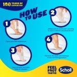 Scholl ExpertCare PediMask Foot Mask Socks, 4-Pairs Multipack, Softer and Smoother Feet in 1 Application, Intensely Moisturising with Manuka Honey, Urea and Shea Butter, Dry Skin Moisturise and Repair - Image 4