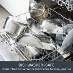 Tefal Comfort Max 5-Piece Stainless Steel Pots & Pan Set: Durable Cookware for Healthy Cooking, Induction Compatible, with Stay-Cool Ergonomic Handles. C972S544 - Image 2