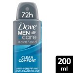 Dove Men+Care Advanced Clean Comfort Men's Antiperspirant Deodorant Body Spray with ¼ moisturising cream & Anti-Odour technology for 72 hour protection against sweat and odour 200 ml - Image 6