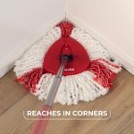 Vileda Turbo 2-in-1 Microfibre Mop and Bucket Set, Spin Mop for Cleaning Floors, Set of 1x Mop and 1x Bucket - Image 4