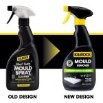 Kilrock Mould Remover Spray 500ml - Eliminates Mould & Mildew - Removes Mould from Tiles, Walls, Ceilings, Bathrooms, Kitchens, Basements, Balconies, Saunas, Sheds, Plant Boxes and Garden Ornaments - Image 6